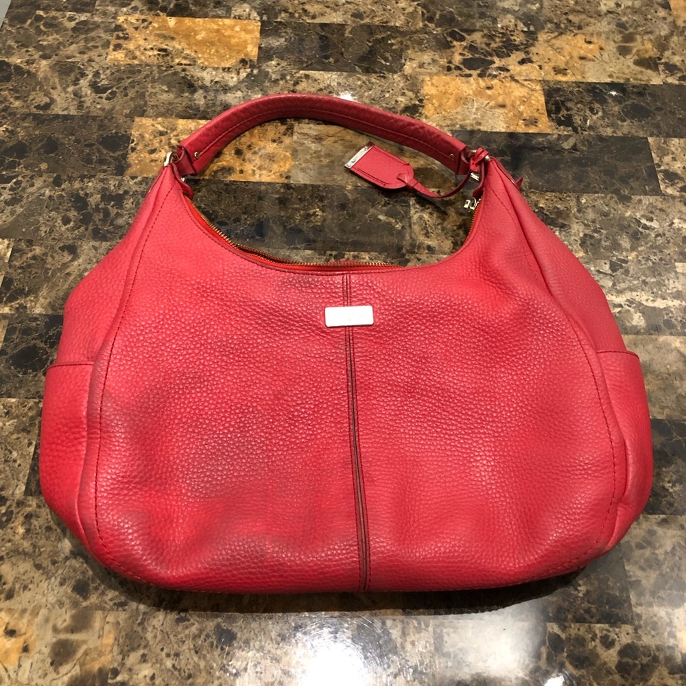 Cole Haan Red Leather Purse